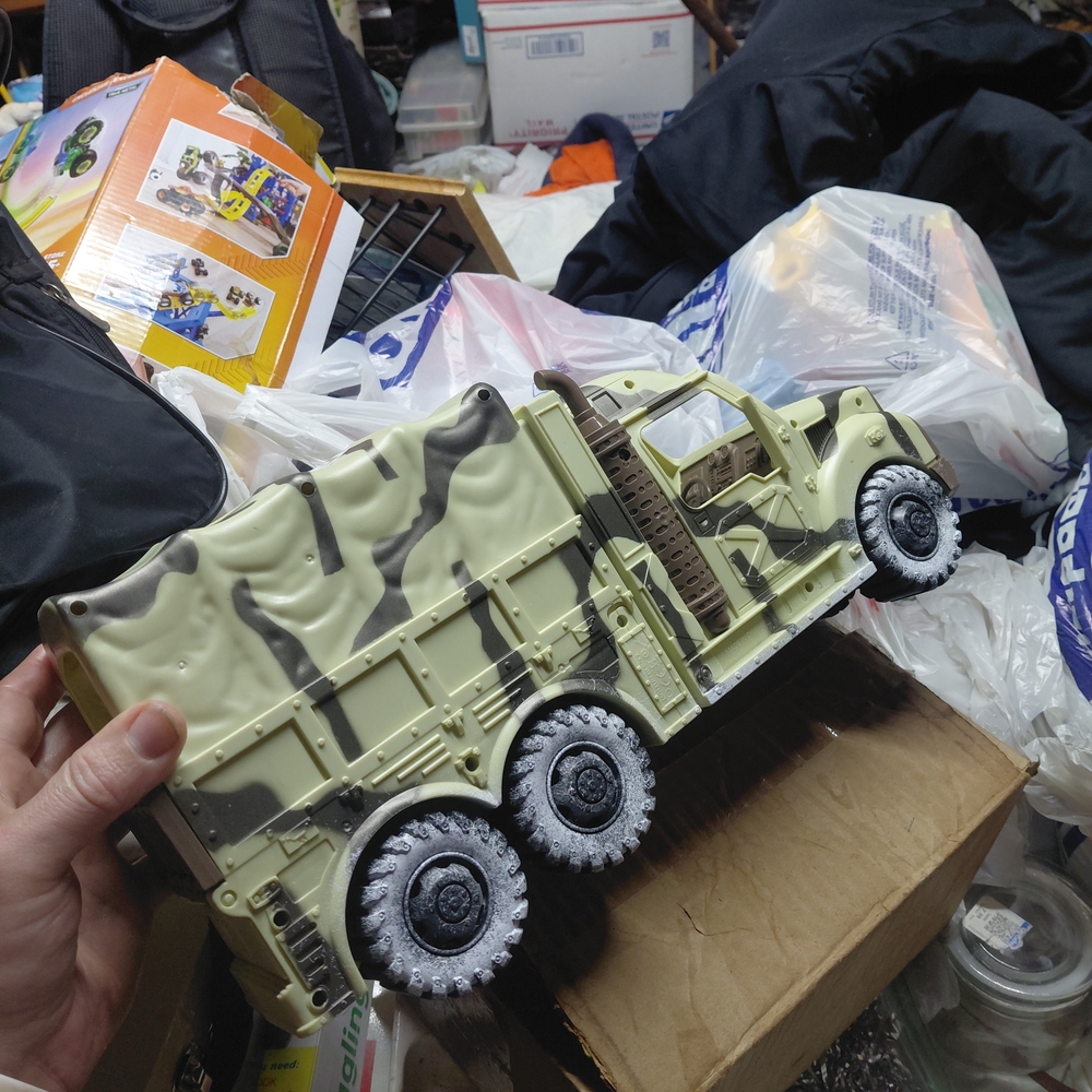 Target Camouflage Toy Truck